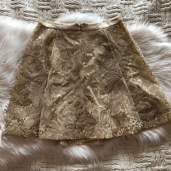 Anthropologie Tracy Reese Sequin Overlap Mini Skirt - Picture 8 of 8